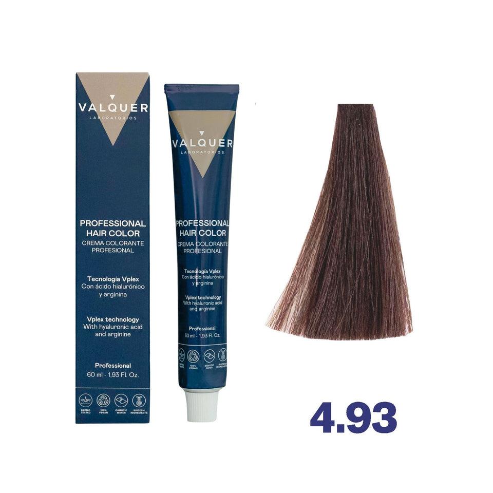 valquer laboratorios Tinte 4.93 Chocolate Intenso - 60 ml