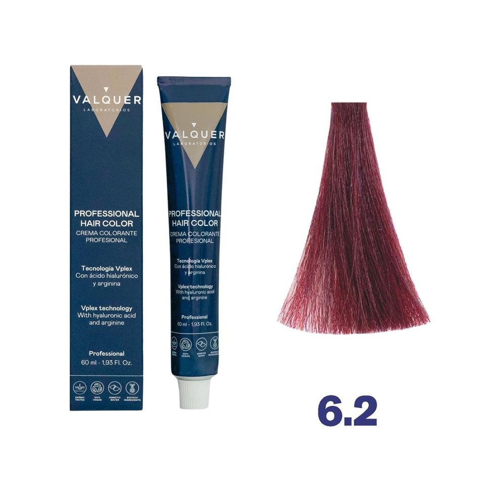 valquer laboratorios Tinte 6.2 Rubio Oscuro Violeta - 60 ml