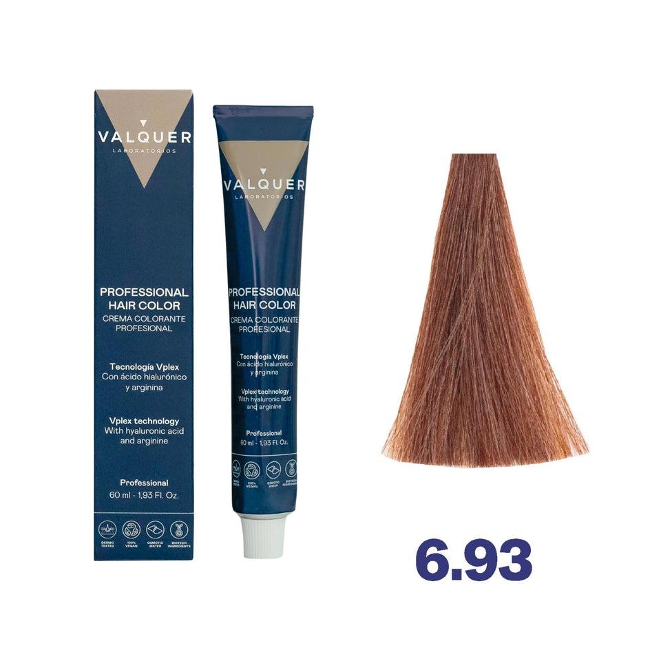 valquer laboratorios Tinte 6.93 Chocolate Dorado - 60 ml