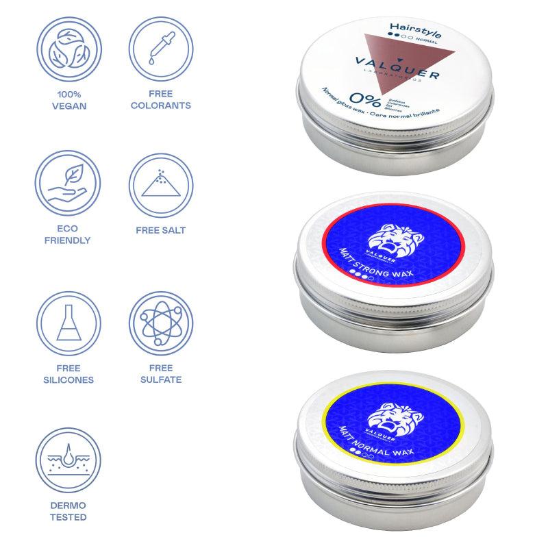 Valquer Laboratorios Cera Capilar Brillante - 100 Ml