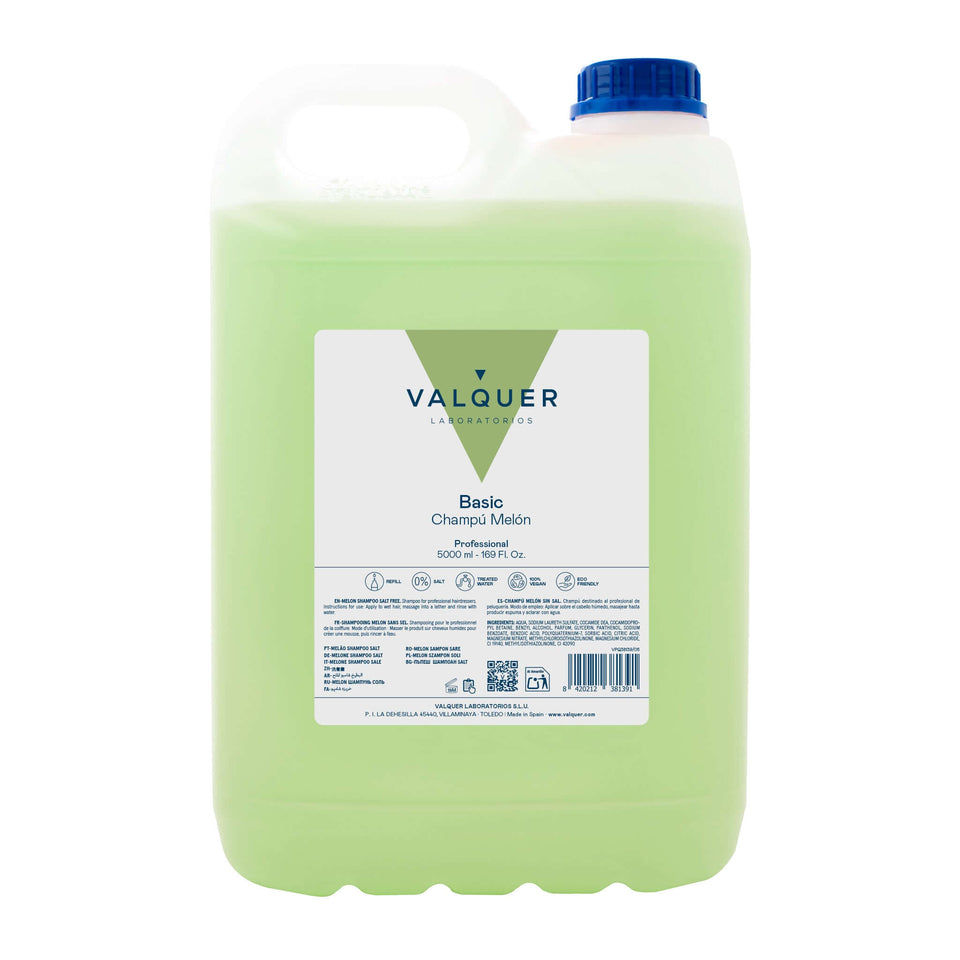 valquer laboratorios Champú melón sin sal - 5000 ml