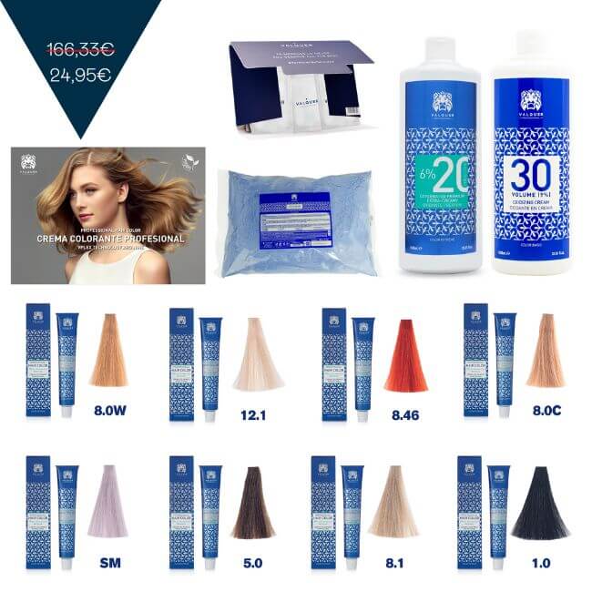 valquer laboratorios Welcome Pack Profesional Color