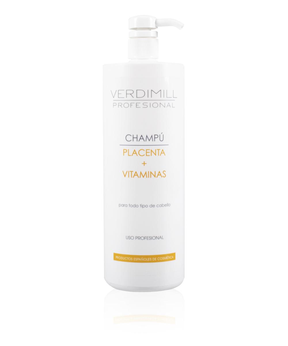 verdimill CHAMPÚ FORTALECEDOR- Con extracto de placenta vegetal y vitaminas (1L)
