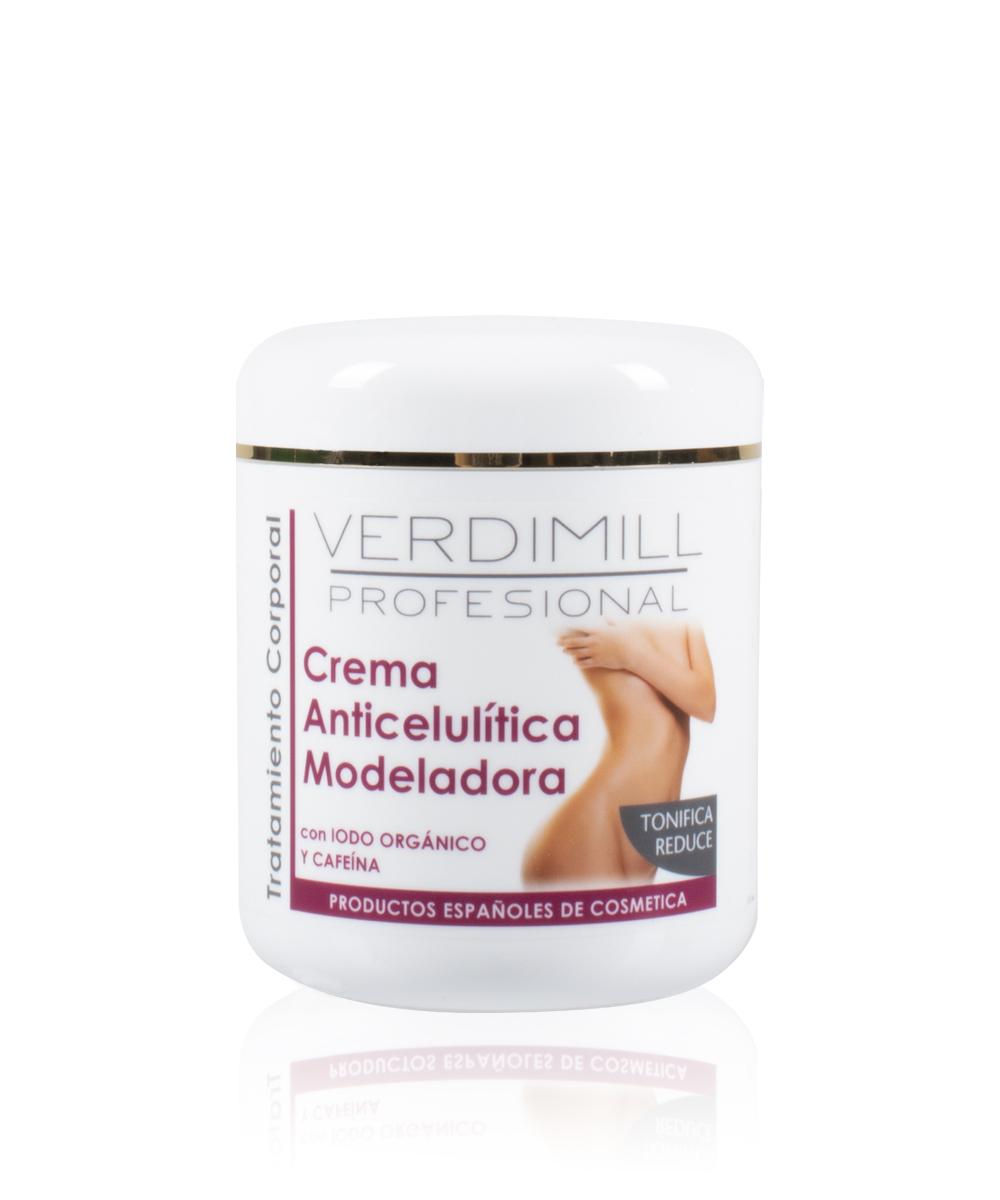 verdimill CREMA ANTICELULÍTICA MODELADORA- Con iodo orgánico y cafeína (500ml)