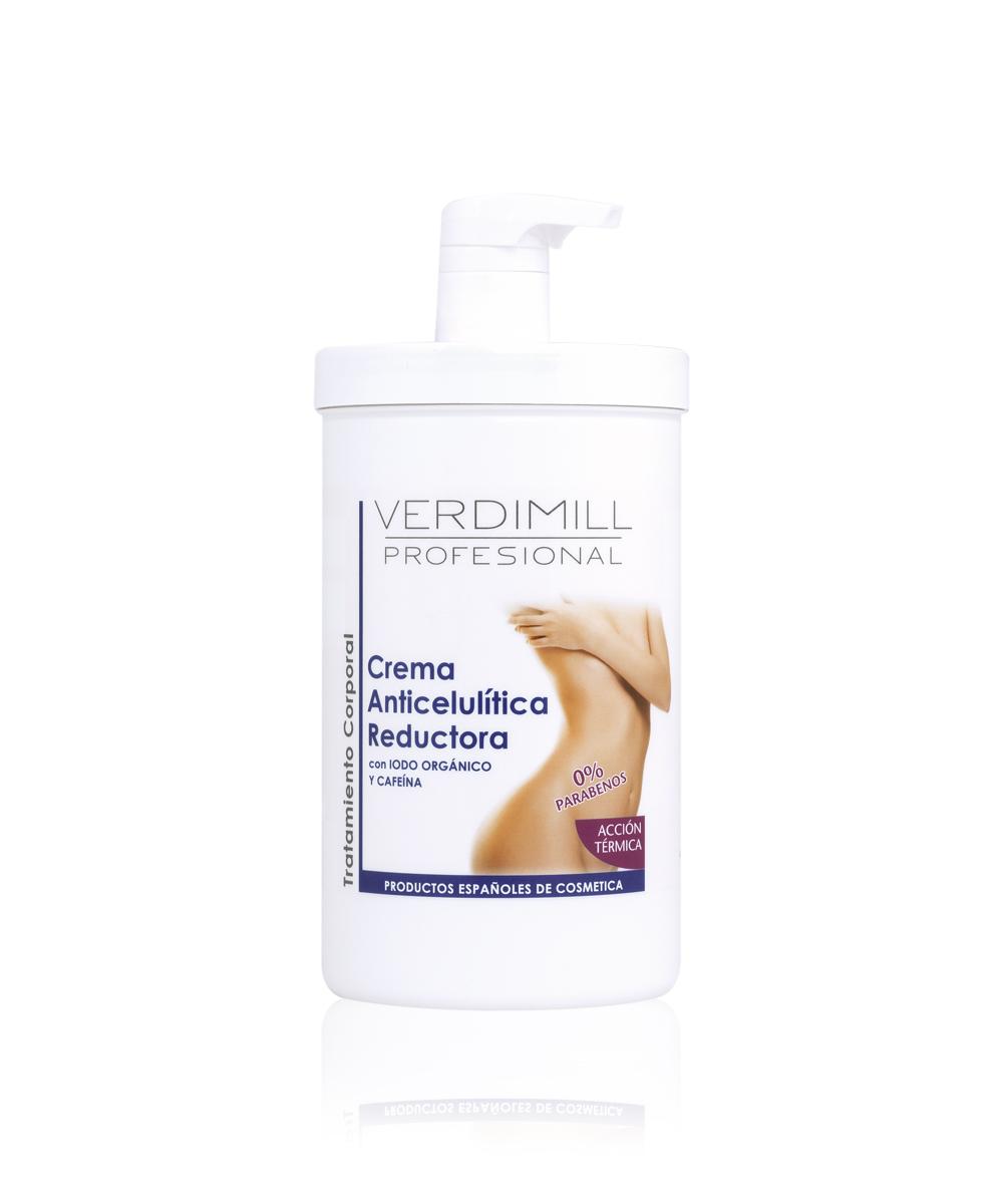 verdimill CREMA ANTICELULÍTICA REDUCTORA ACCIÓN TÉRMICA- Con iodo orgánico y cafeína (970ml)