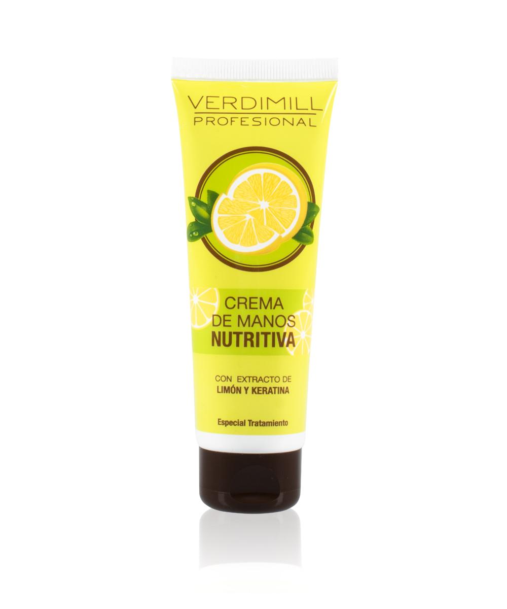 verdimill CREMA DE MANOS NUTRITIVA- Con extracto de limón y keratina (75ml)
