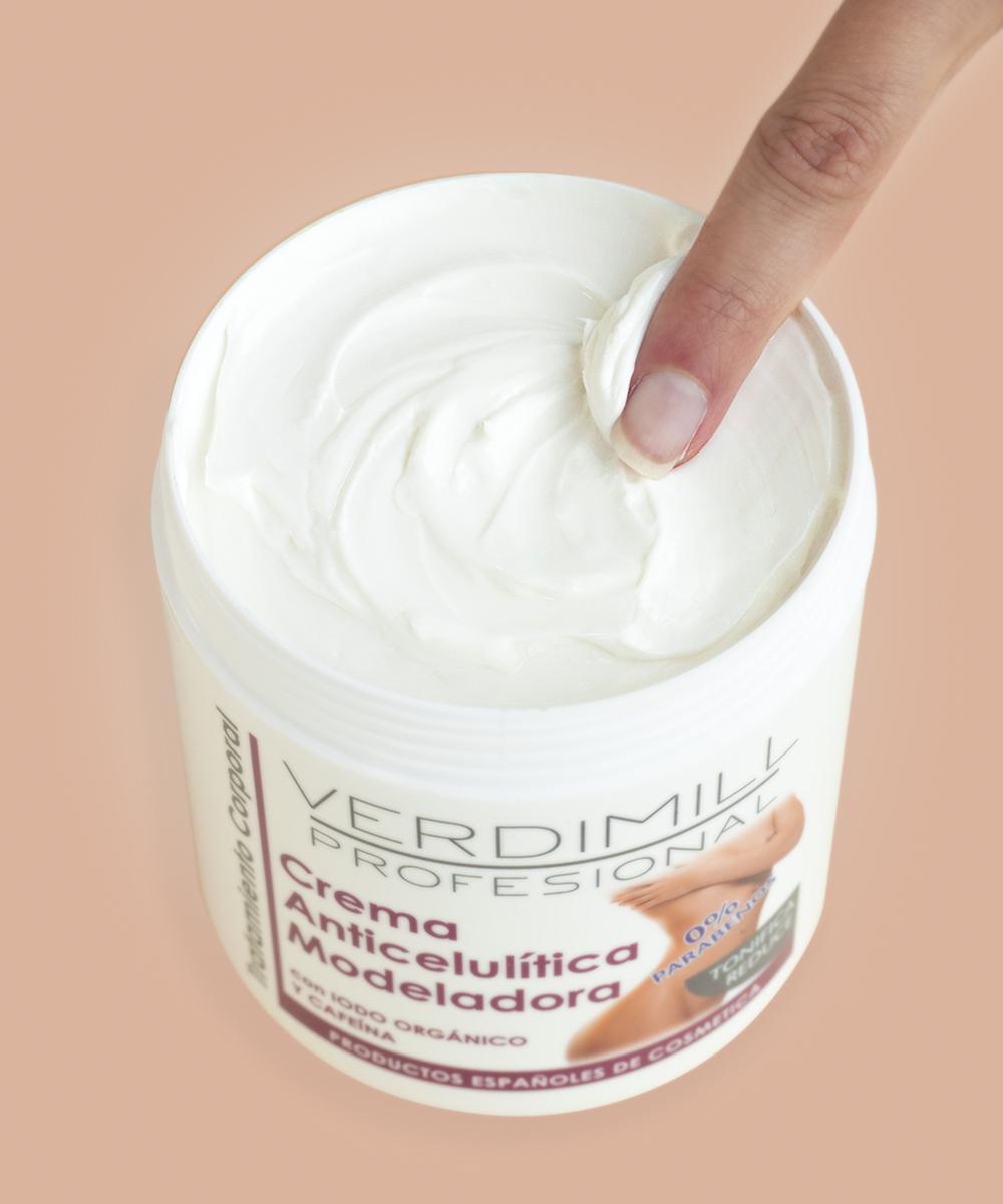 Verdimill ¡OFERTA CREMA ANTICELULÍTICA MODELADORA- Con Iodo Orgánico Y Cafeína (500ml) + REGALO GEL LIMPIADOR: VITA-C STOP IMPURITIES