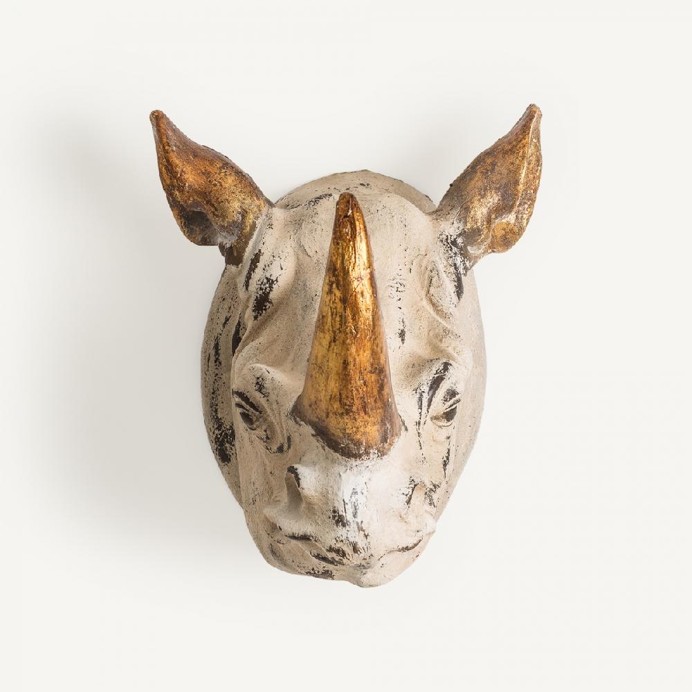 vical home FIGURA DECORATIVA RINOCERONTE