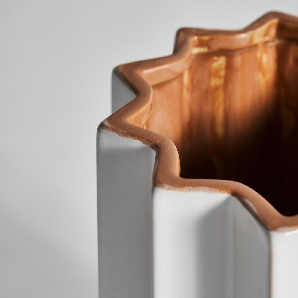 Vical Home JARRÓN PLISSÉ STONE