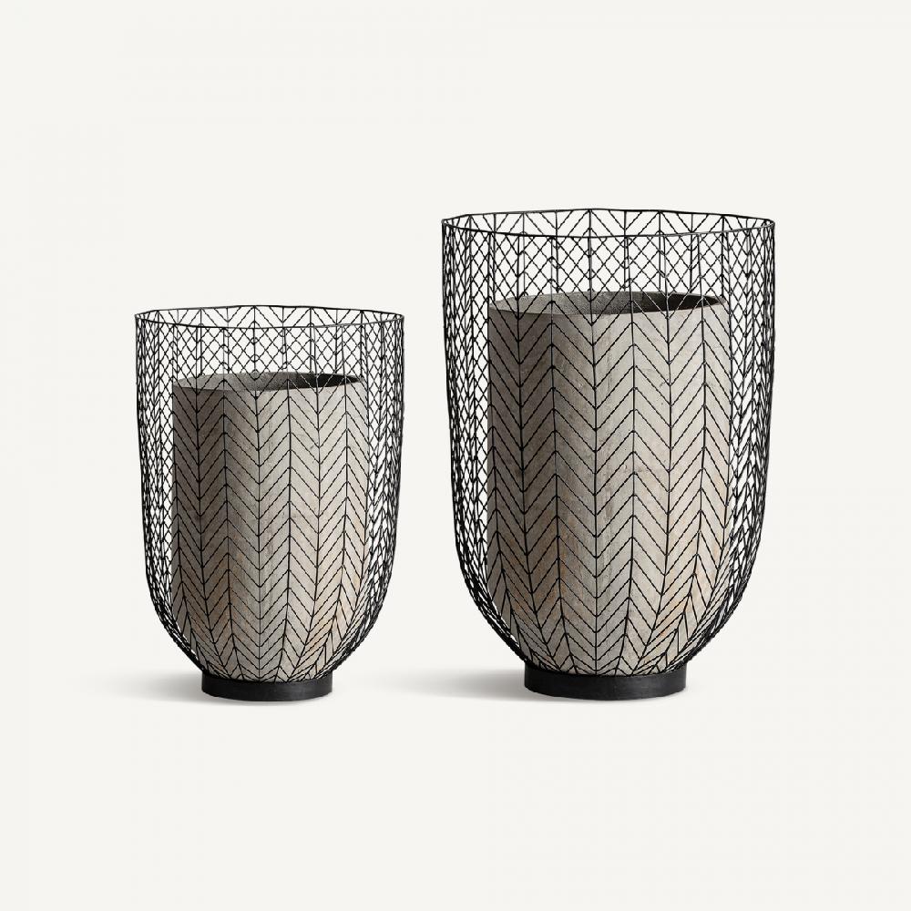 vical home MACETERO J/2 PLISSÉ METAL