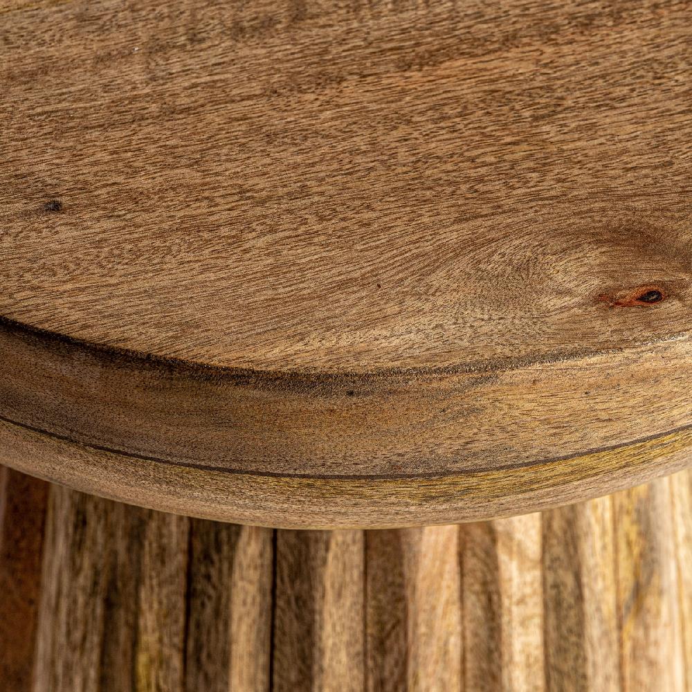 Vical Home MESA AUXILIAR PLISSÉ WOOD