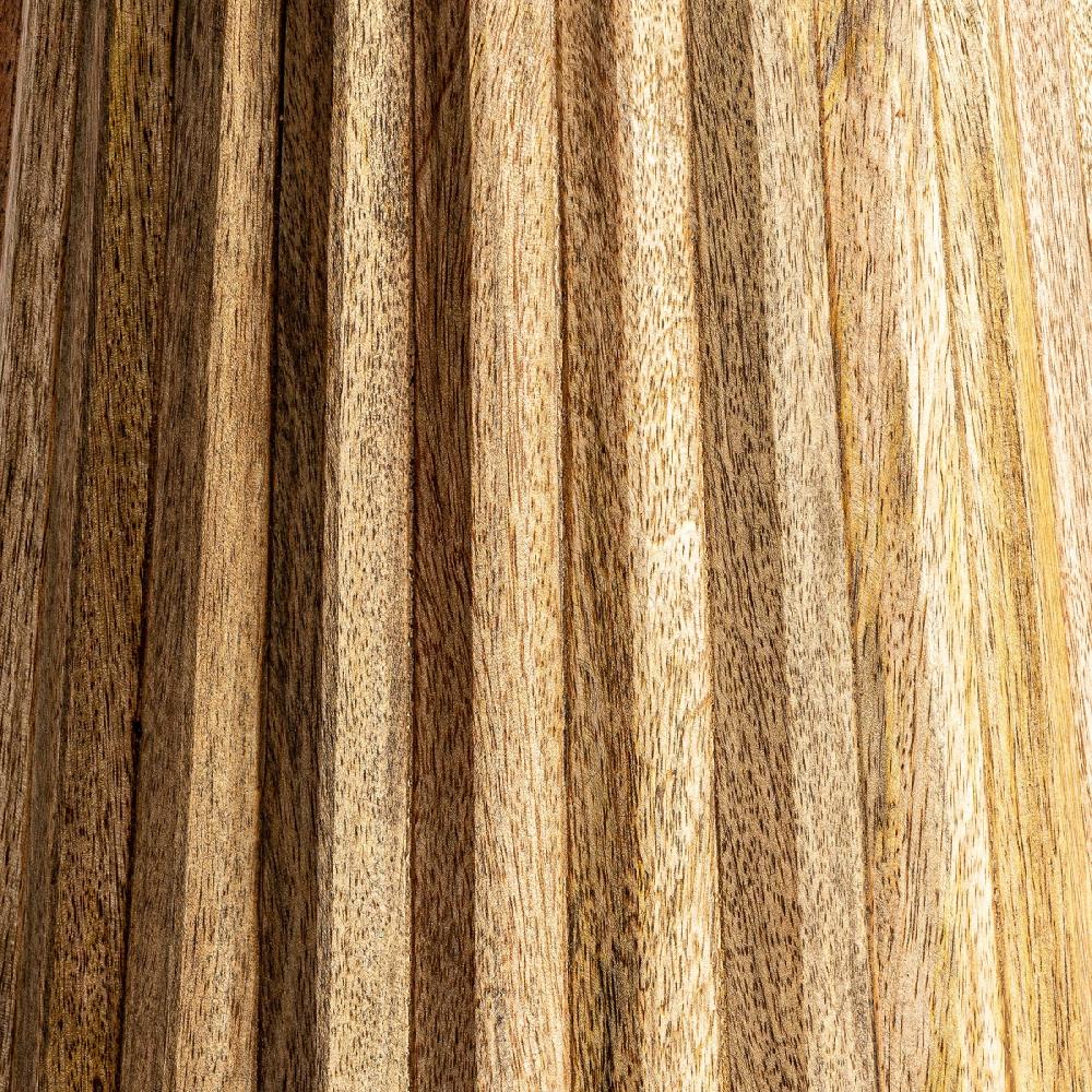 Vical Home MESA AUXILIAR PLISSÉ WOOD