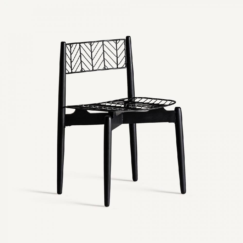 vical home SILLA PLISSÉ METAL