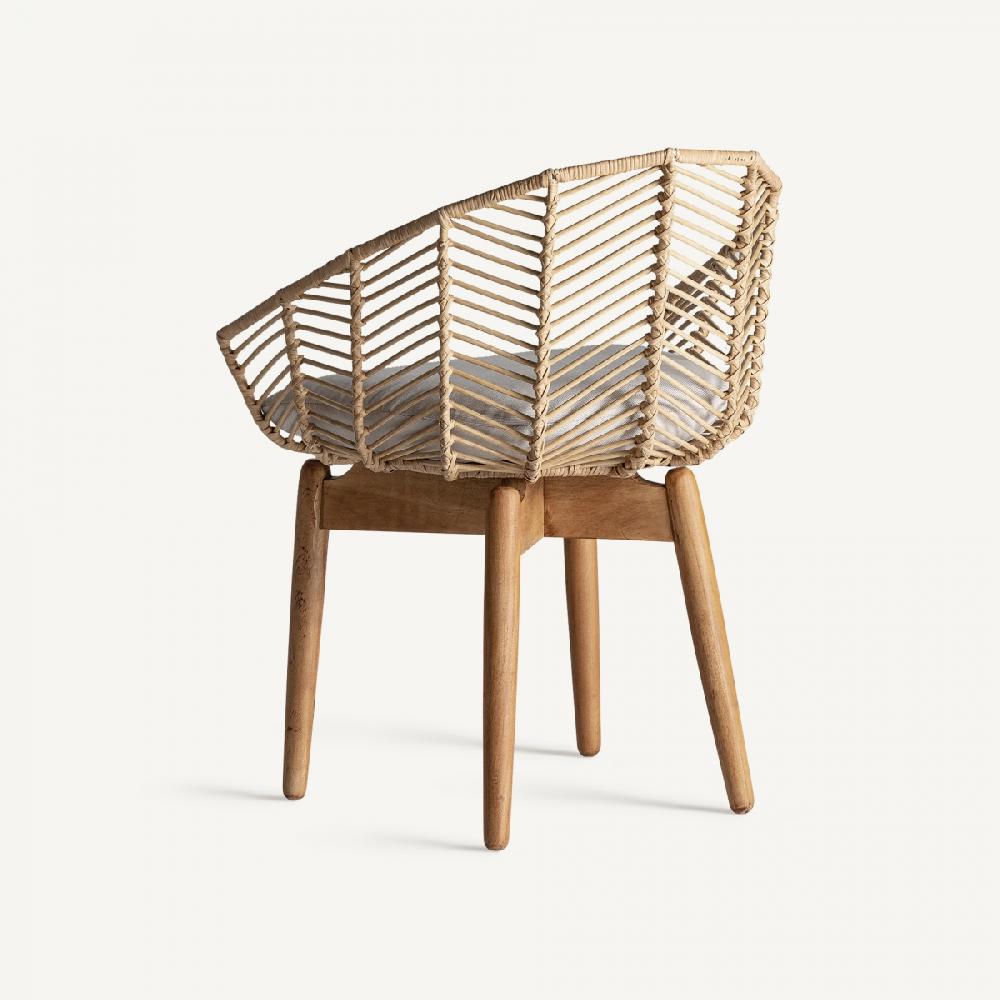 Vical Home SILLA PLISSÉ RATTAN