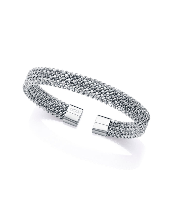 Viceroy Pack Reloj Y Pulsera Caja De Acero 5 Atm Y Brazalete De Acero Con Movimiento Cuarzo