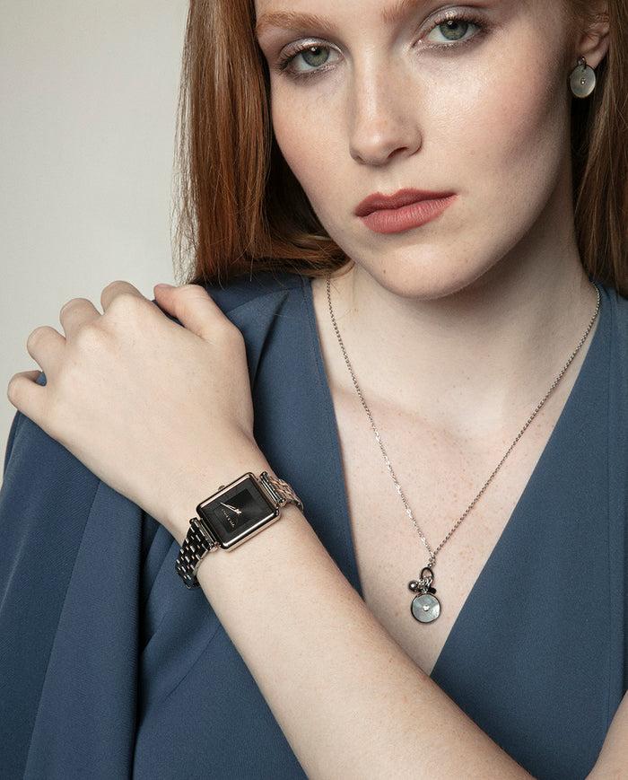 Viceroy Reloj Caja Acero Con Corona En Ip Rosa Y Brazalete Bicolor Acero Ip Rosa Con Movimiento Cuarzo