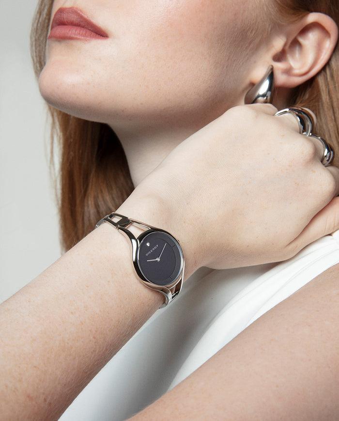 Viceroy Reloj Caja De Acero 5 Atm Y Brazalete De Acero Con Movimiento Cuarzo