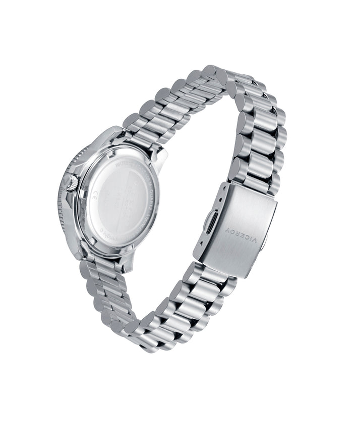 Viceroy Reloj Caja De Acero Con Bisel De Aluminio En Color Verde