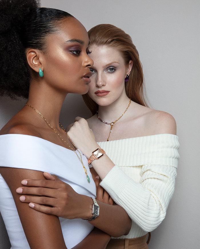 Viceroy Reloj Caja De Acero Y Brazalete De Acero Con Movimiento Cuarzo