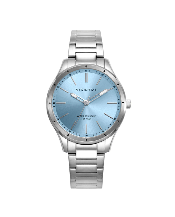 viceroy Reloj caja y brazalete de acero con movimiento cuarzo