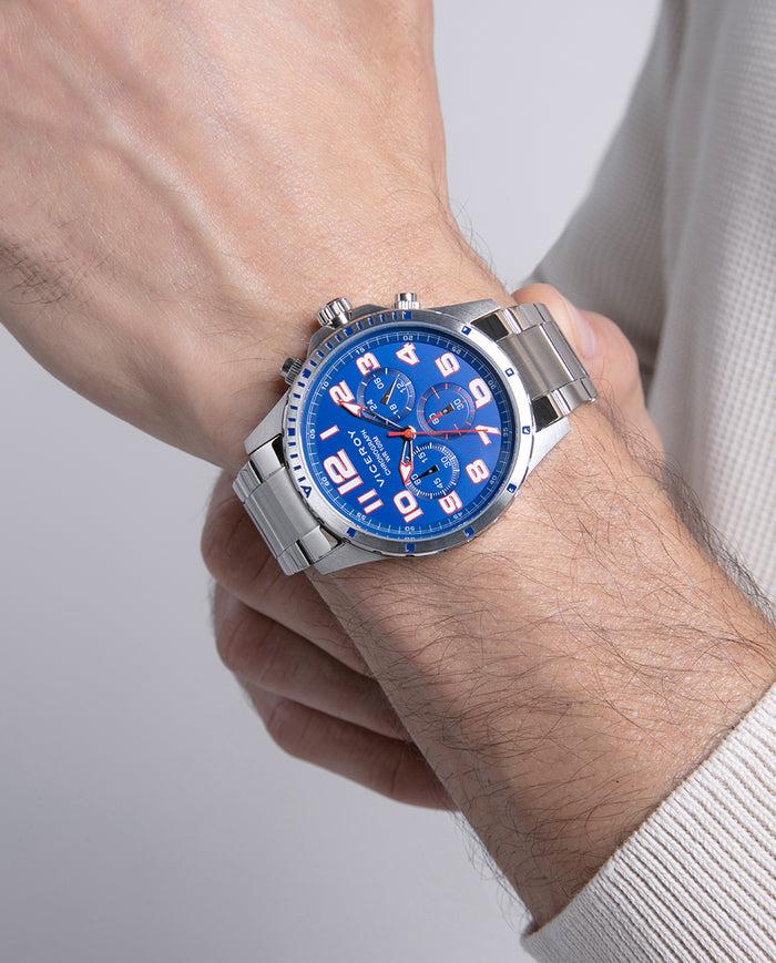 Viceroy Reloj Caja Y Brazalete De Acero Con Movimiento De Cuarzo