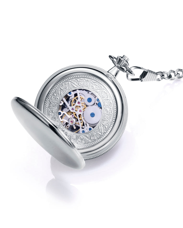 Viceroy Reloj De Bolsillo Caja De Metal Con Movimiento Automático