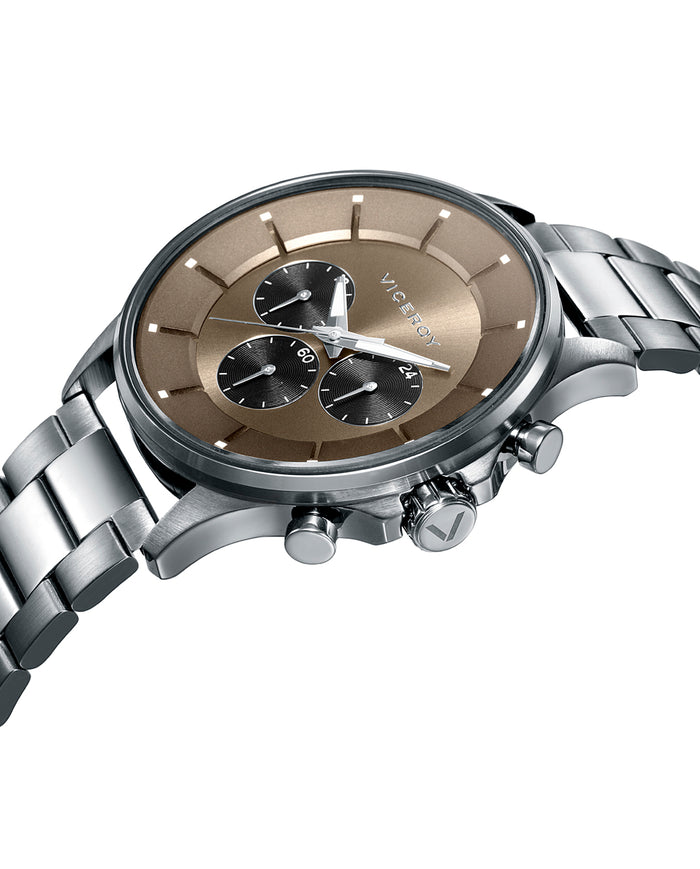 Viceroy Reloj De Hombre Beat Multifunción De Acero IP Gris