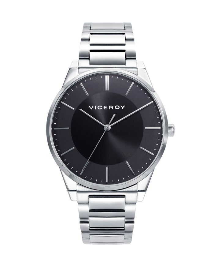 viceroy Reloj de hombre Dress con caja y brazalete de acero