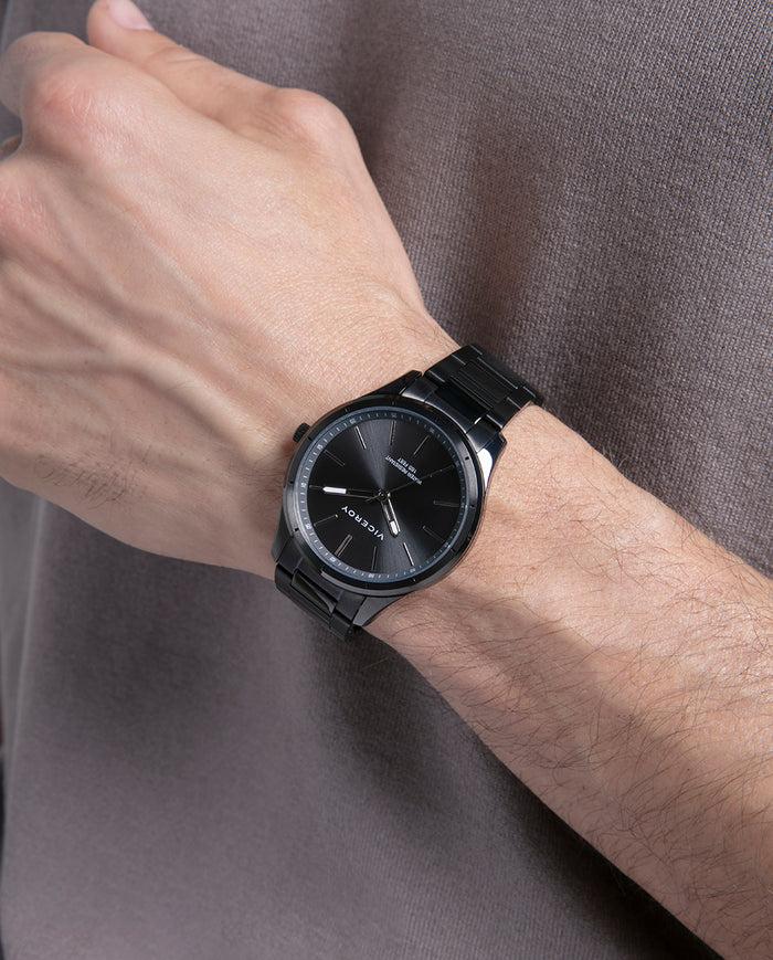 Viceroy Reloj De Hombre En Acero Gris Con Movimiento De Cuarzo