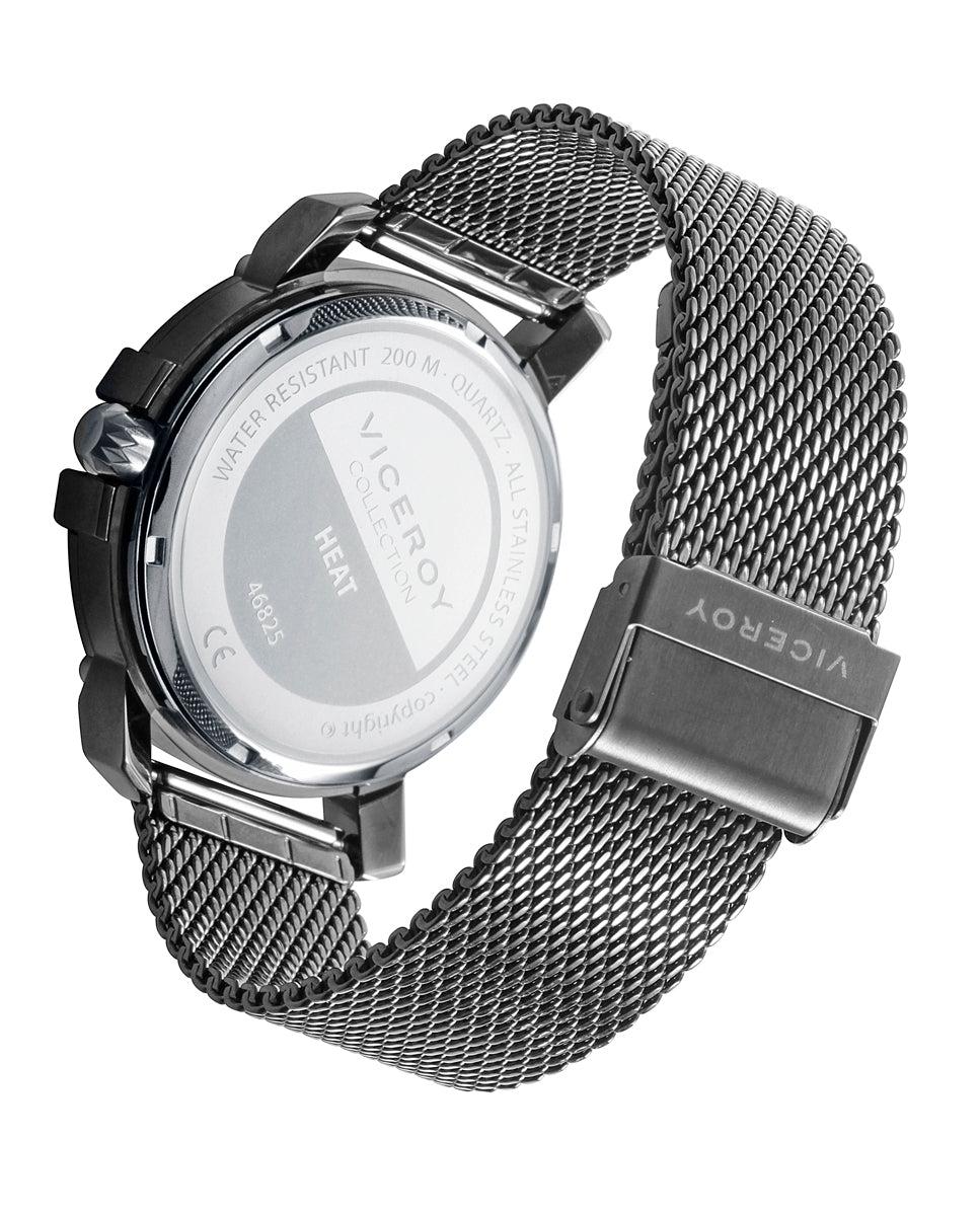 Viceroy Reloj De Hombre Heat Con Caja Y Malla Milanesa De Acero