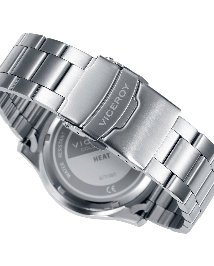 Viceroy Reloj De Hombre Heat De Acero Con Cronógrafo