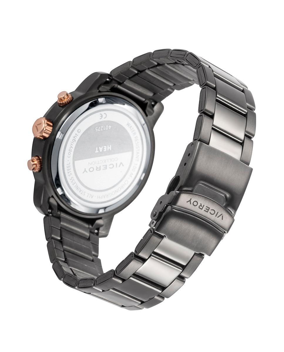 Viceroy Reloj De Hombre Heat De Acero Con Cronógrafo Y Esfera Negra