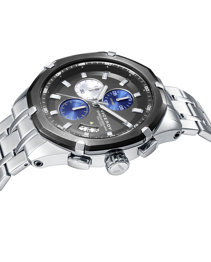 Viceroy Reloj De Hombre Magnum Caja Y Brazalete De Acero