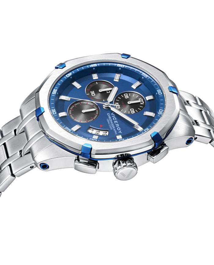 Viceroy Reloj De Hombre Magnum Caja Y Brazalete De Acero