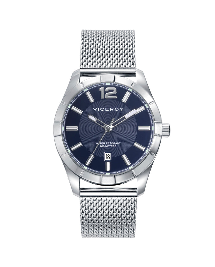 viceroy Reloj de Hombre Magnum caja y malla milanesa de acero