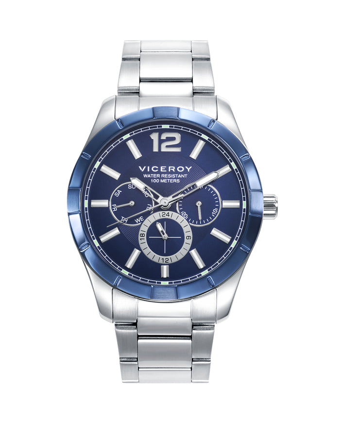 viceroy Reloj de Hombre Magnum con caja bicolor y brazalete de acero