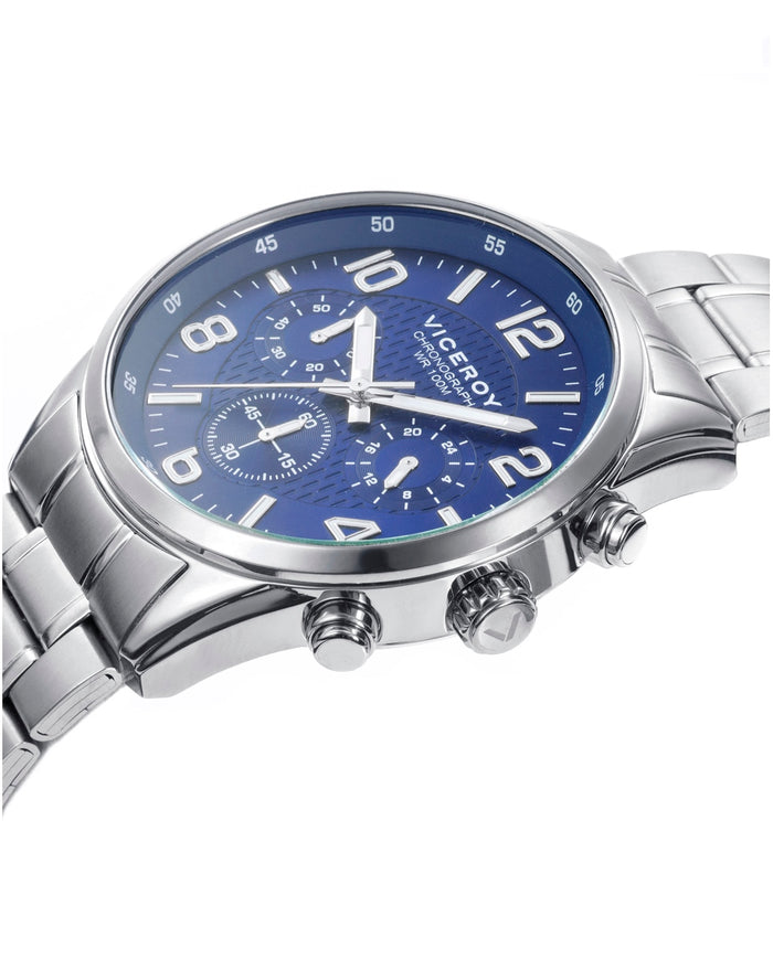 Viceroy Reloj De Hombre Magnum De Acero Con Cronógrafo