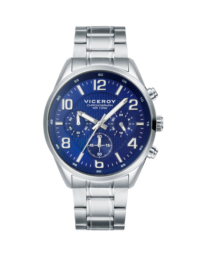 Viceroy Reloj De Hombre Magnum De Acero Con Cronógrafo