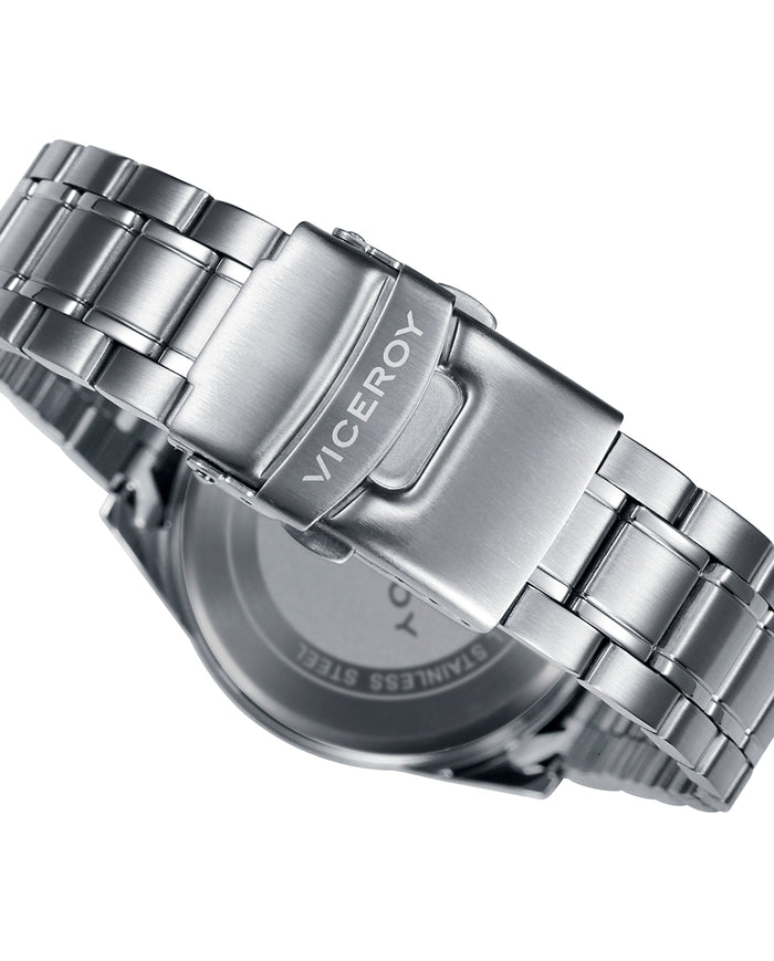 Viceroy Reloj De Hombre Magnum De Acero Con IP Rosa Y Cronógrafo