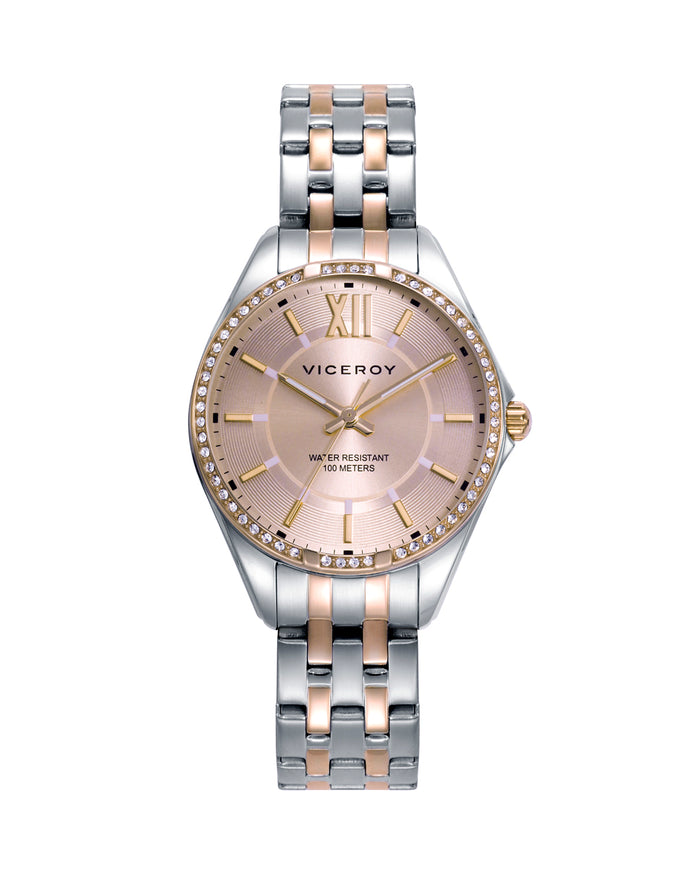 viceroy Reloj de Mujer Chic caja y brazalete bicolor de acero