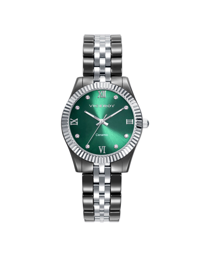 viceroy Reloj de Mujer Chic caja y brazalete de cerámica y acero