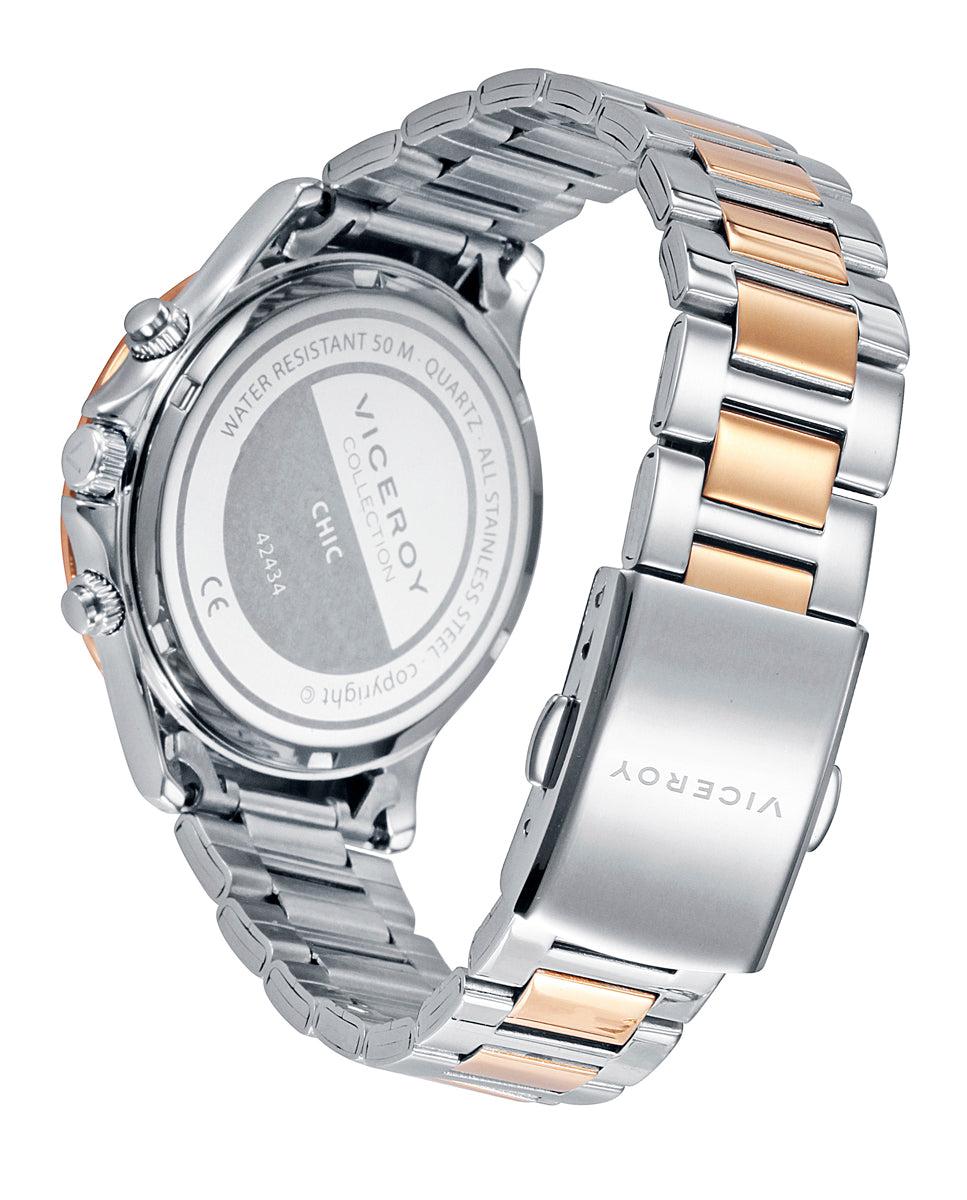 Viceroy Reloj De Mujer Chic Con Caja Y Brazalete En Acero Bicolor