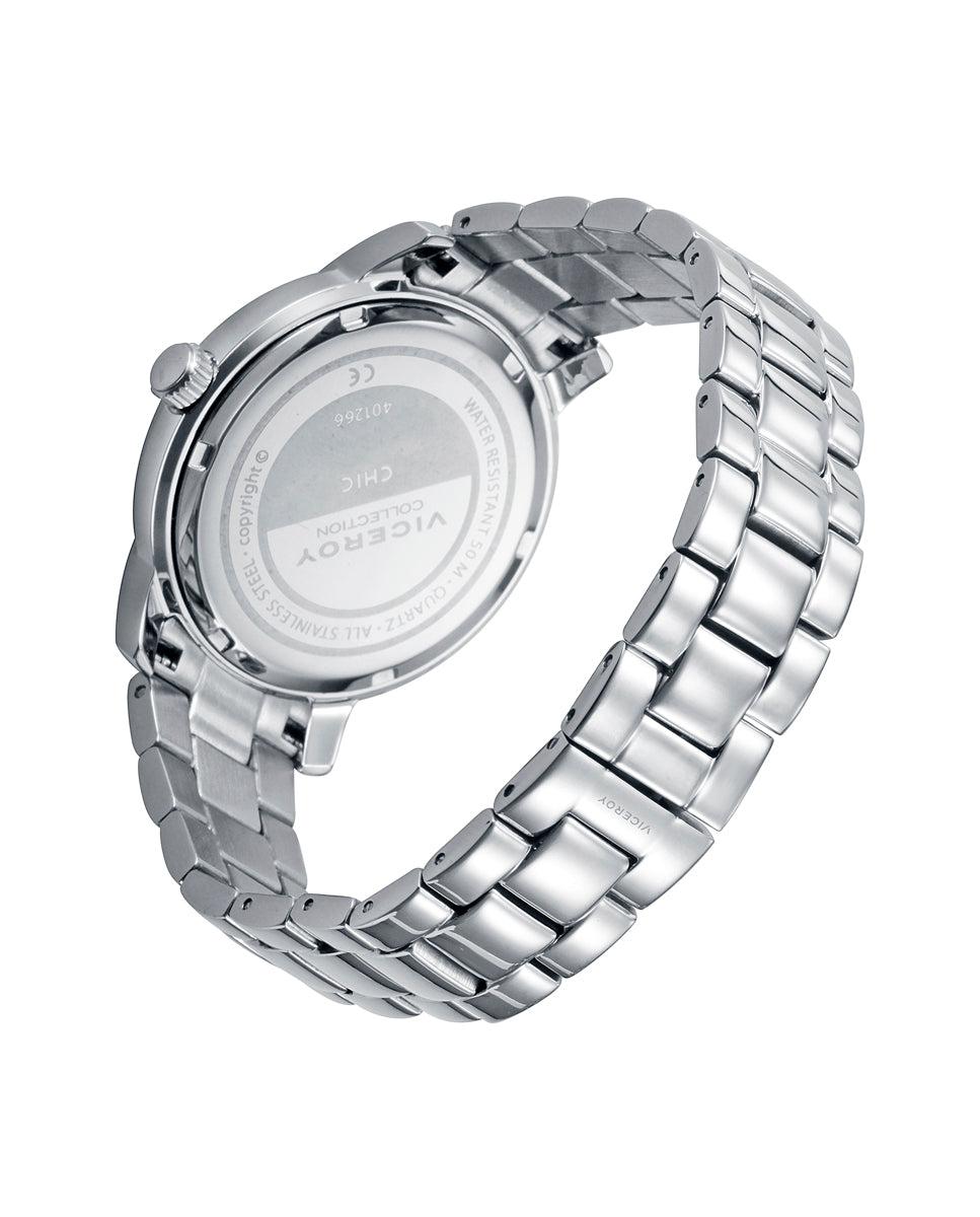 Viceroy Reloj De Mujer Colección CHIC De Acero Con Esfera Azul
