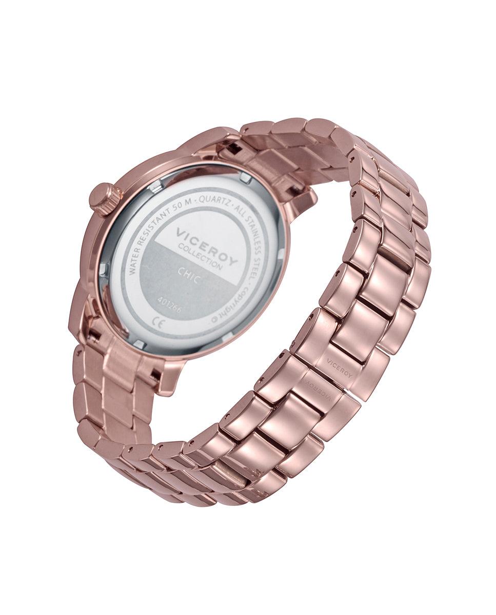 Viceroy Reloj De Mujer Colección CHIC De Acero En Color Rosa