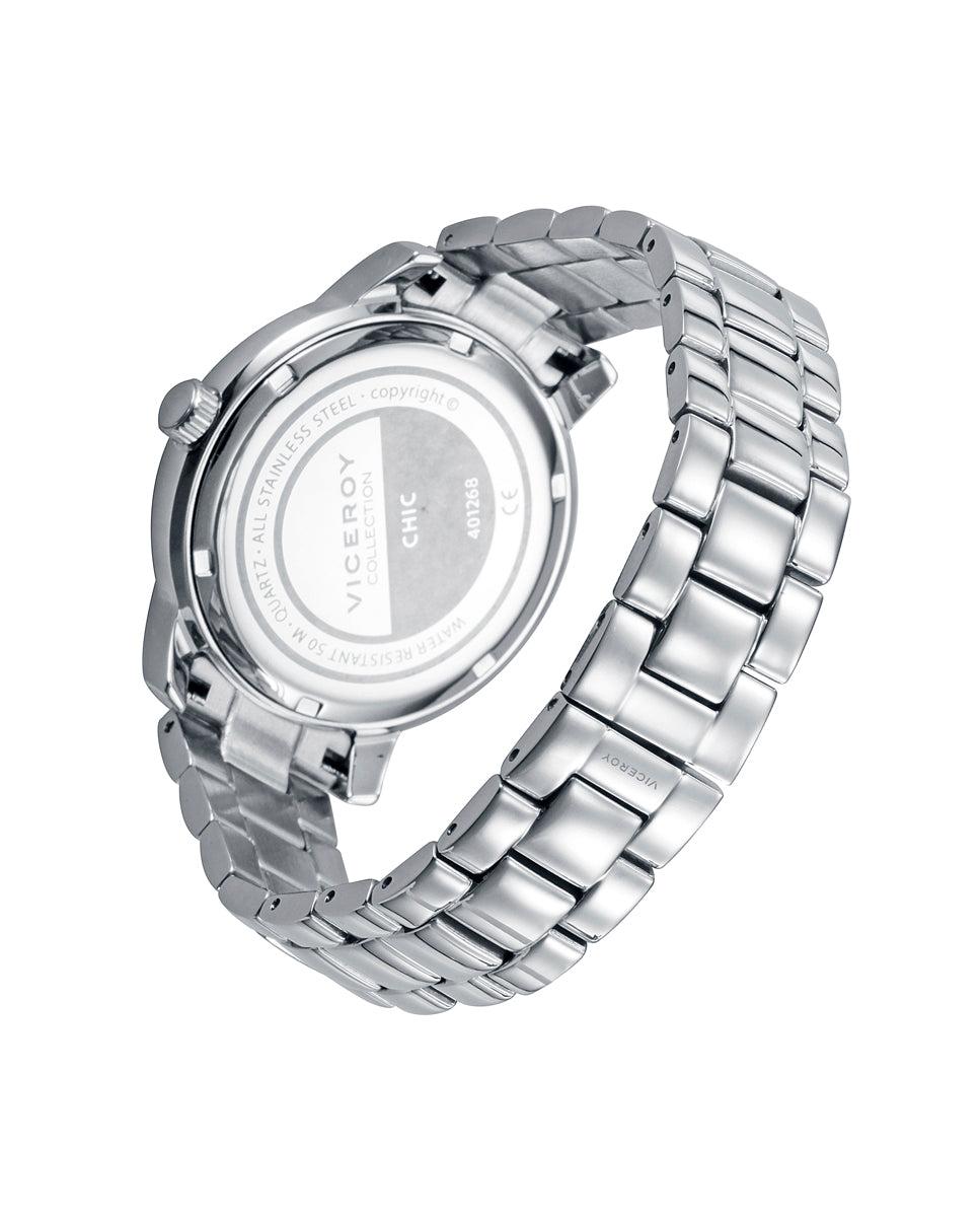 Viceroy Reloj De Mujer Colección CHIC Multifunción De Acero Con Esfera Lila