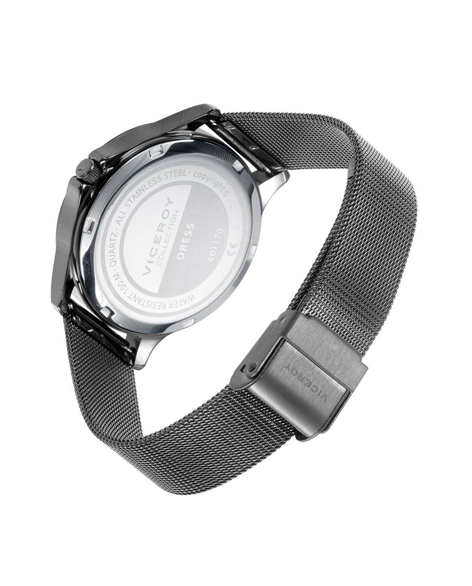 Viceroy Reloj De Mujer Dress Con Caja Y Brazalete De Acero Ip Negro