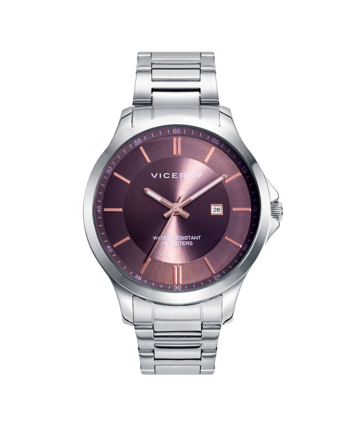 viceroy Reloj de mujer Dress con caja y brazalete de acero