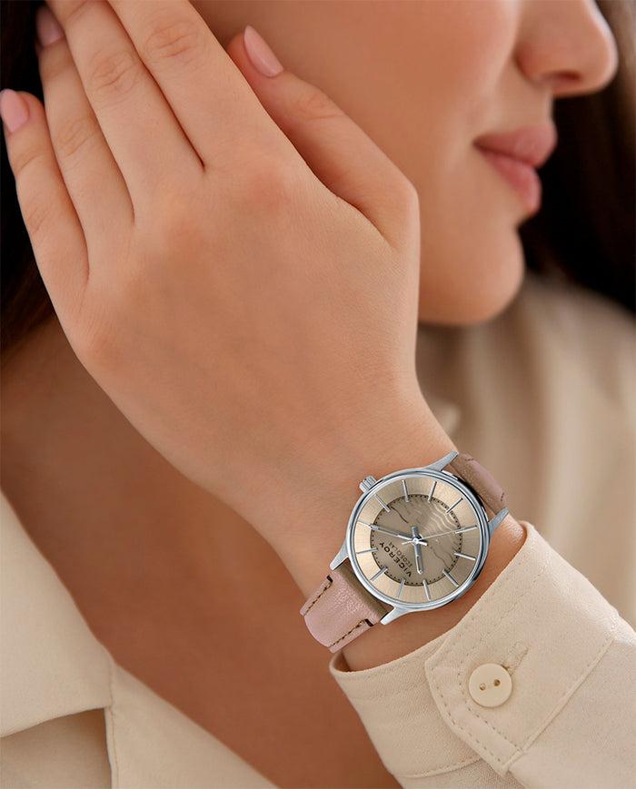 Viceroy Reloj De Mujer Ecosolar Caja De Acero Reciclado Y Correa Vegana