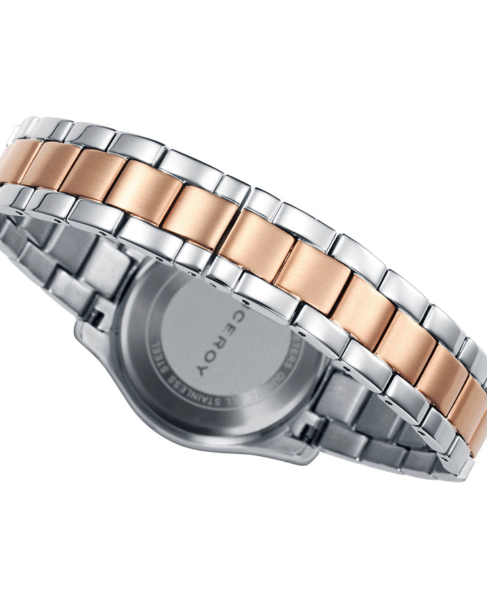 Viceroy Reloj De Mujer Grand 3 Agujas De Acero Con IP Rosa