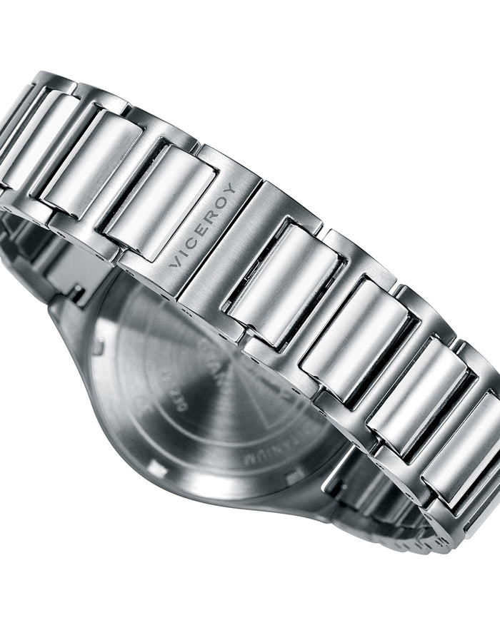 Viceroy Reloj De Mujer Grand 3 Agujas De Titanio Y Esfera Negra